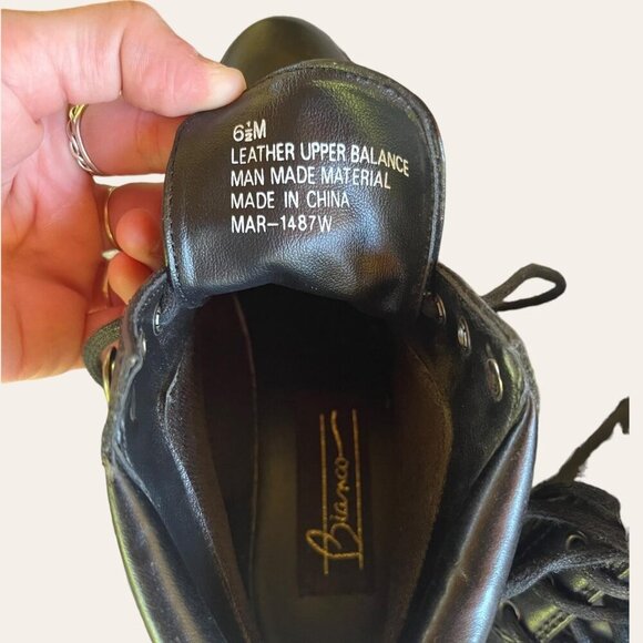 90s vintage witchy/western/whimsigoth ankle boots by Bianco women's 6.5 - Picture 8 of 8